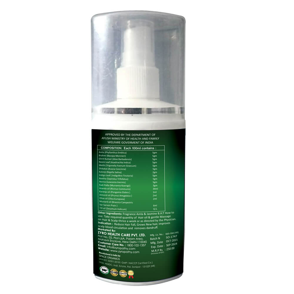 HAIR Oil (New) - Zyropathy HAIR Oil (New) - Zyropathy